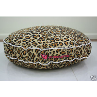 Designer Dog Bed - Leopard Skin