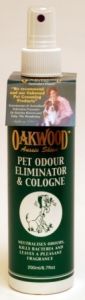 Oakwood Dog Odour Eliminator & Cologne Spray