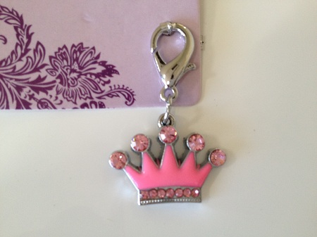 Dog Charm Pink Princess