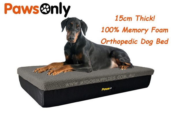 orthopedic memory foam dog bed