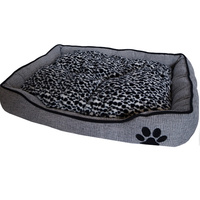 Medium Oscar Grey Dog Bed
