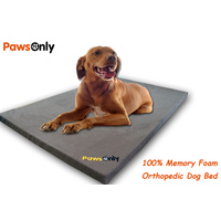 Large Brown Comfort Orthopedic Memory Foam Dog Bed