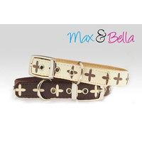 Max & Bella Kross Over Dog Collar