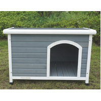 Large Wooden Dog House Comfort Plus