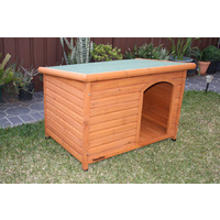Large Wooden Dog House Comfort