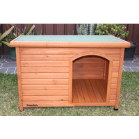 Small Wooden Dog House Comfort