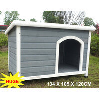 Super Large Wooden Dog Kennel Comfort Plus