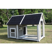 Manor deluxe wooden dog kennel sales