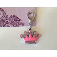 Dog Charm Pink Princess