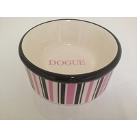 Pink Dogue Striped Bowl