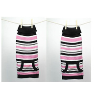 Pink Candy Stripe Dog Jumper Small
